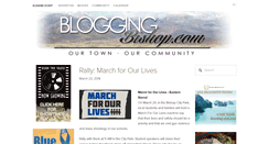 Desktop Screenshot of bloggingbishop.com