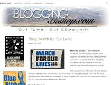 Tablet Screenshot of bloggingbishop.com